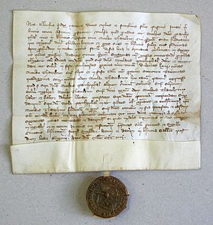 Listina z roku 1308