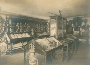 Stará expozice v Kamenném domě vytvořené prof. Lemingerem, Fotodokumentace ČMS